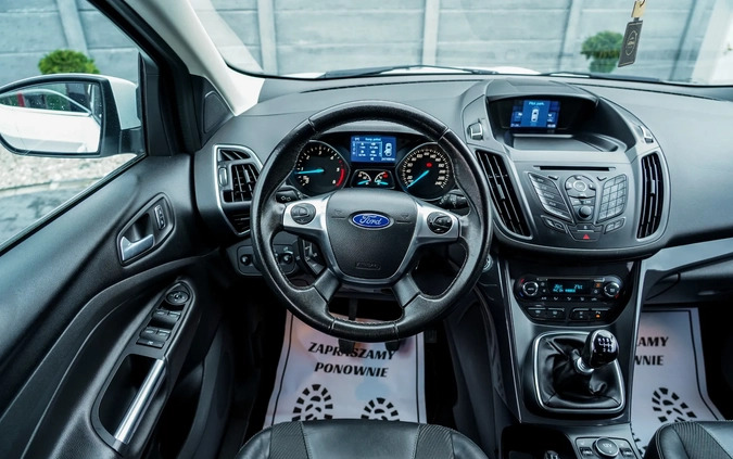 Ford Kuga cena 51900 przebieg: 247500, rok produkcji 2014 z Ozimek małe 781